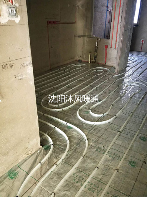 沈阳棋盘山260平别墅地热安装解读