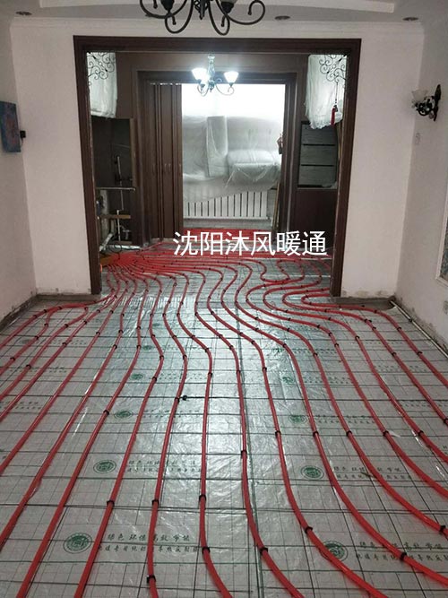 鲲鹏家园148平地热安装图解