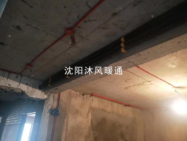 孔雀城剑桥郡别墅空调安装案例