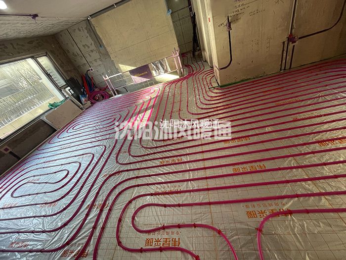 沈阳地热安装中海汇德里洋一260平