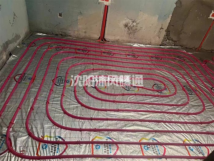 沈阳别墅地热安装 新湖仙林金谷280平