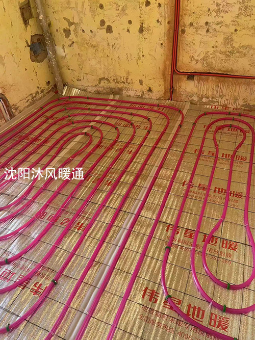 沈阳老房改造地热安装 北运河花园110平