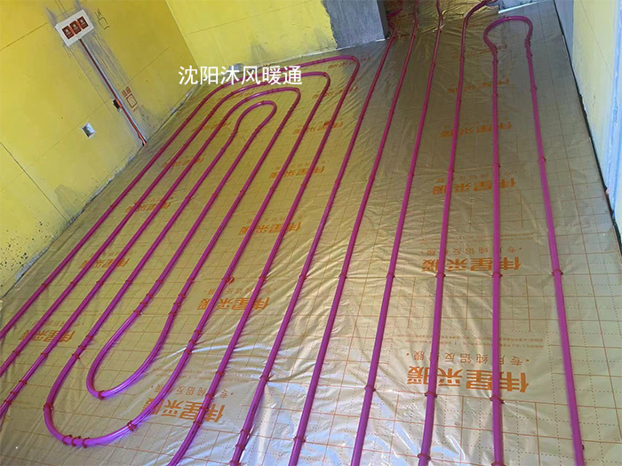 沈阳地热安装 金地樾檀山150平洋房 伟星品牌
