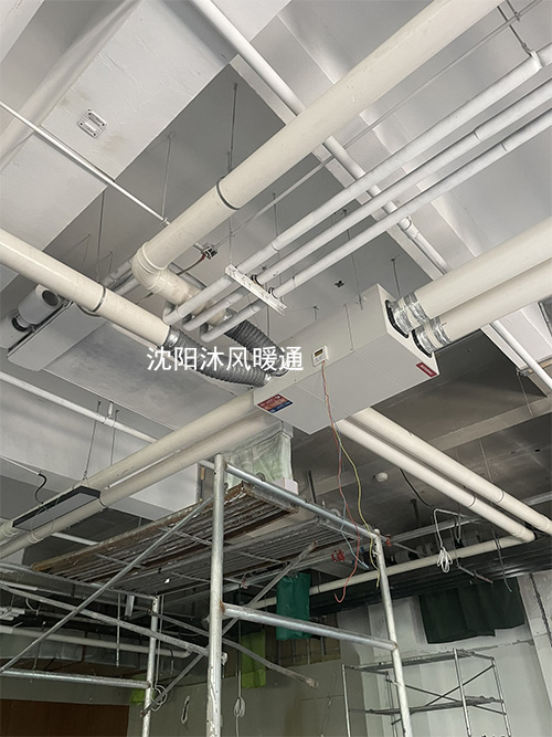  沈阳排风新风系统设备安装 台球棋牌社 500平