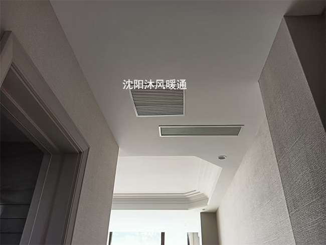 三菱电机中央空调调试完毕 600平别墅